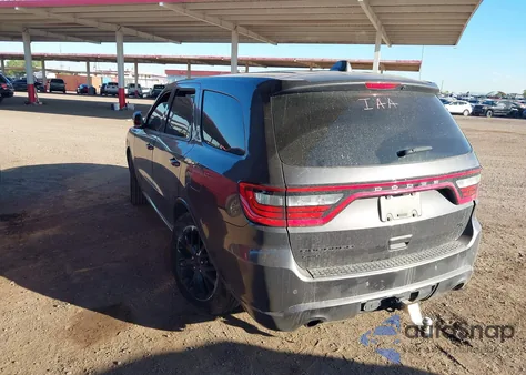 2016 Dodge Durango R/T из США, поврежденный, VIN 1C4SDJCT3GC347355